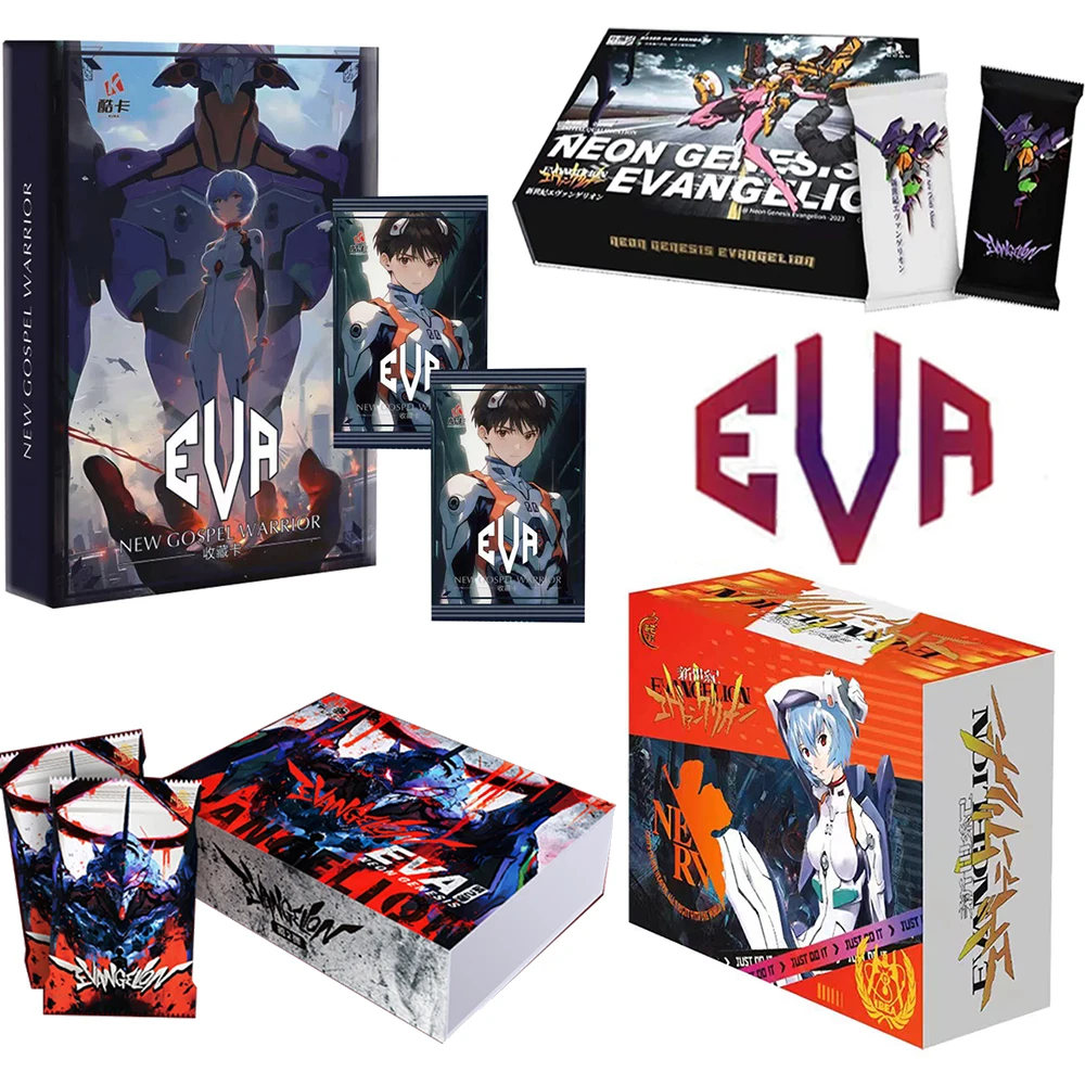 NEON GENESIS EVANGELION Card Anime Characters Limbo Rei Asuka Ayanami First Generation Machine Mecha Collection Card Kids Toy