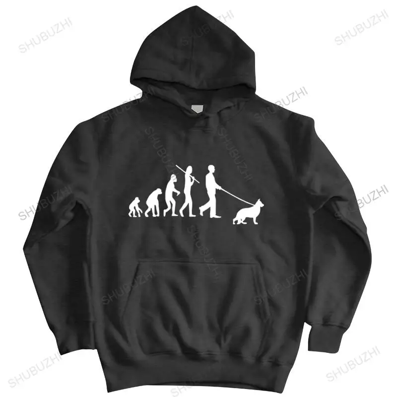 

new arrived coat men brand hoodie Evolution German Shepherd pullover autumn winter hoody sweatshirt