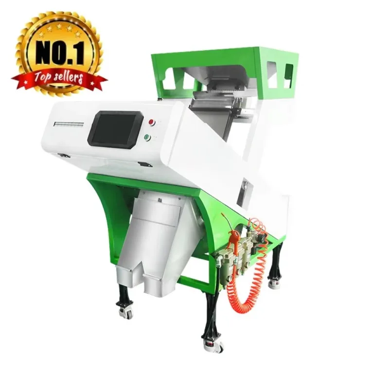 Customized New Multifunctional Optical Color Sorting Machine Glass Cullet Peanut Nut Shape Color Separator