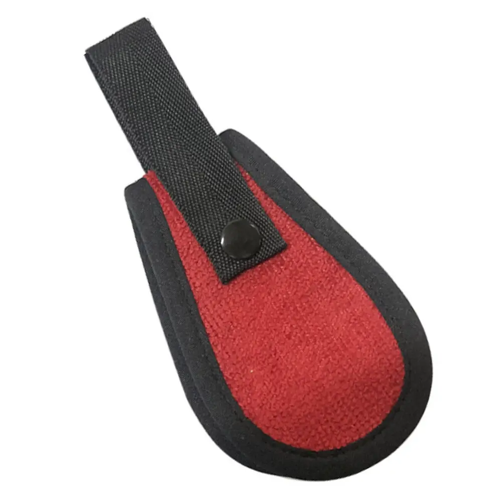 1Pcs Compact Ball Cleaner Towel Designed for Golf Balls Inner Cleaning Outer Drying Portable Waist Hanged Pocket Ball Washer