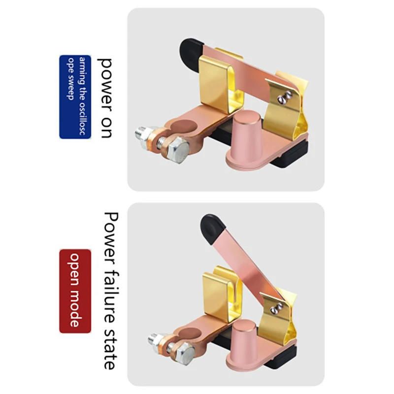 12V/24V Small Knife Type Car Battery Power Off Switch Power Supply Main Switch Battery Clip Anti-Leakage Car Off Auto Parts Cut view 4