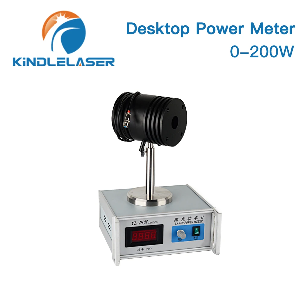 Gamma da tavolino 0-200W della prova del misuratore di potenza del Laser di CO2 di KINDLELASER uso lunghezza d'onda 10.6um tensione in ingresso ca 220V Modle YL-S-III