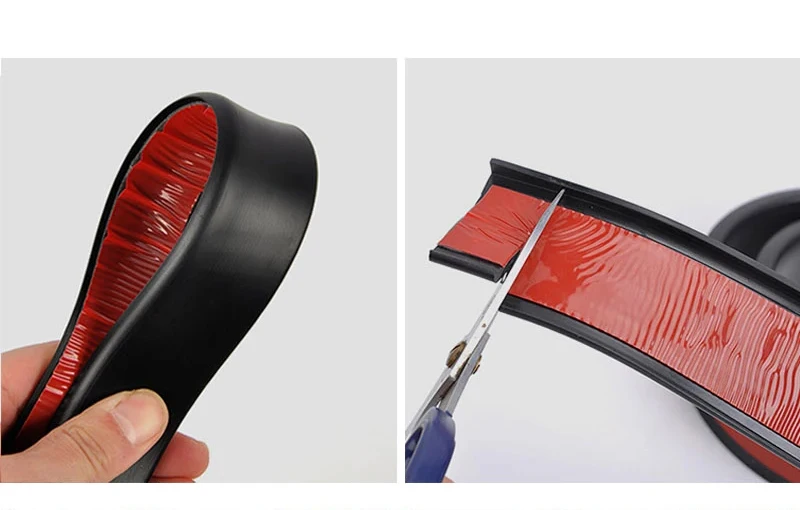 1,5 M Universal Auto Kotflügel Auto Rad Bögen Flügel Expander Arch Augenbraue Anti-kollision Streifen Kotflügel Schutz Abdeckung Dekoration – Detail 4
