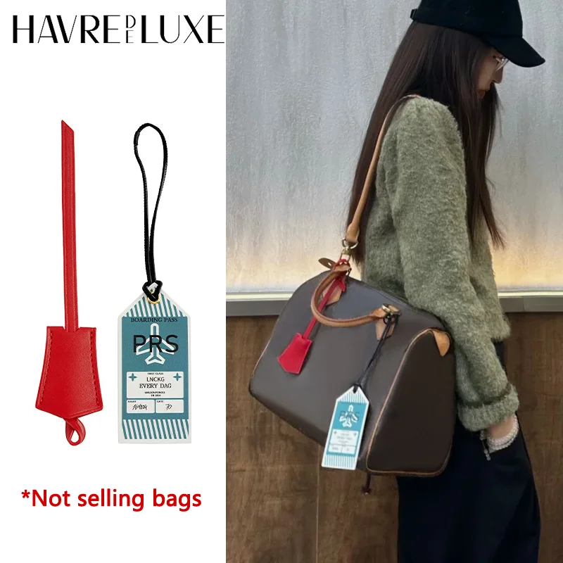 Luggage Tag Boarding Pass For Speedy 25 30 Soft Keychain Bag Hanging Replacement Bag Strap Bag Insert Modification Accessories