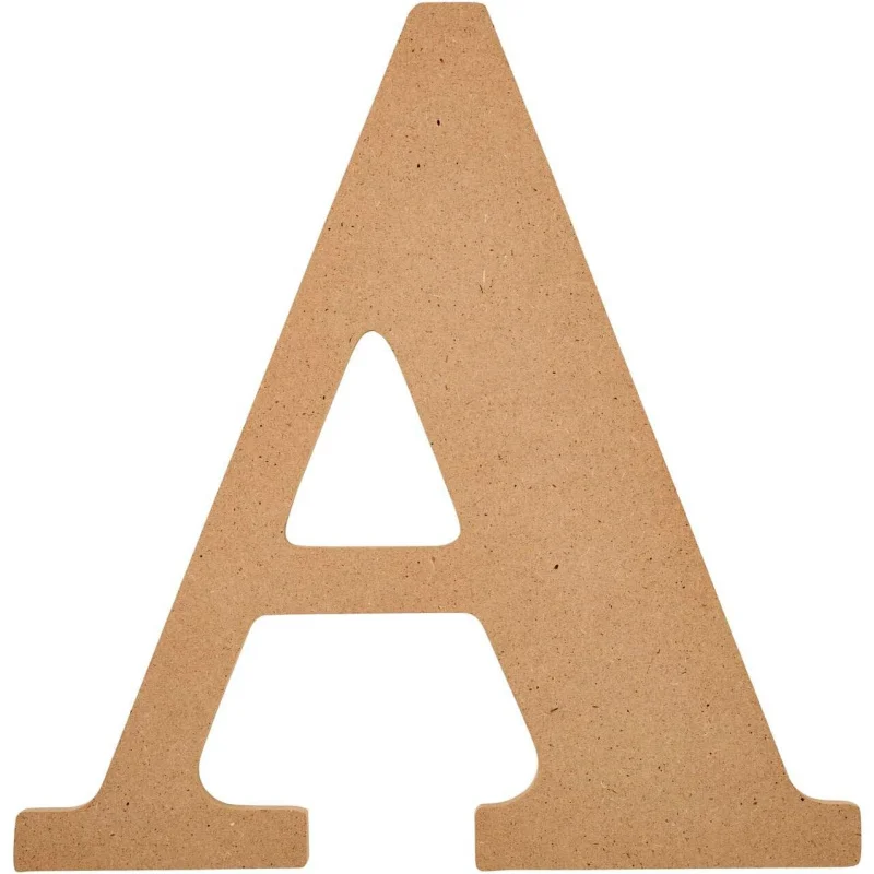 Carta inacabada de madeira, 8 projetos de artes e ofícios de superfície de madeira, 63580, 8 polegadas