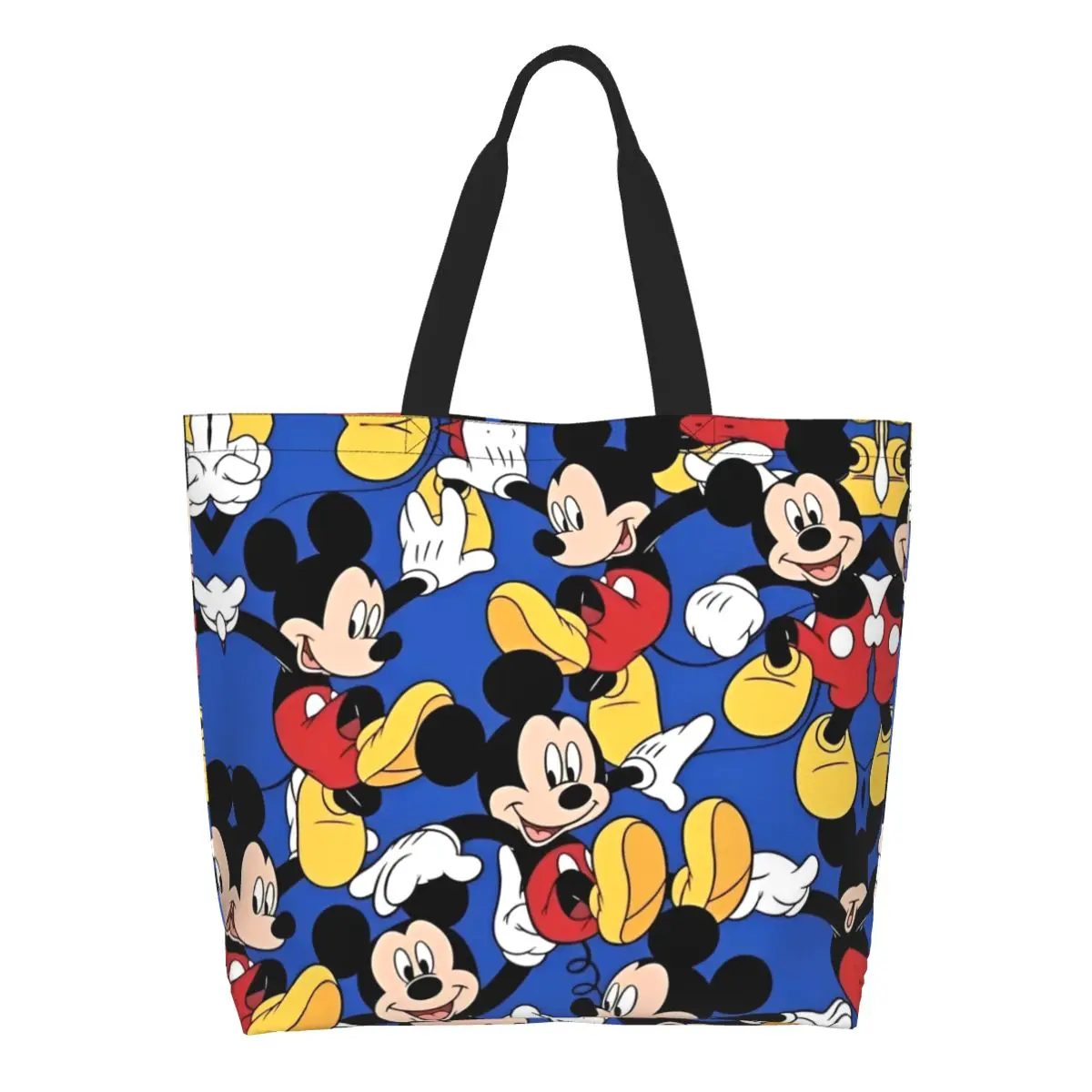 Mickey Mouse Womens Grocery Bag Large Capacity Stylish Tote Bag