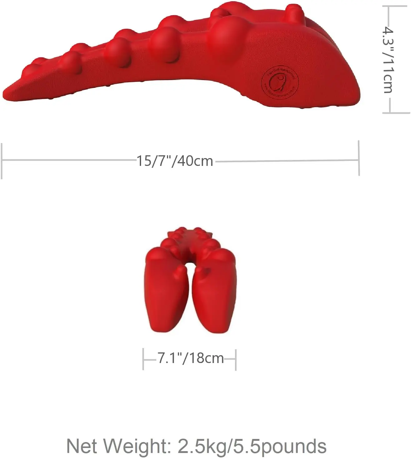 Manual Neck and Shoulder Massager for Pain Relief, Trigger Point Release Tool for Upper Back Tension view 6