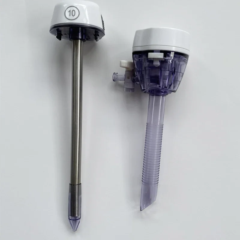 2026 NEW 3/5/10/12mm Disposable Trocar Laparoscopic Surgical Trocar Disposable Sterile Invisible Trocar For Training