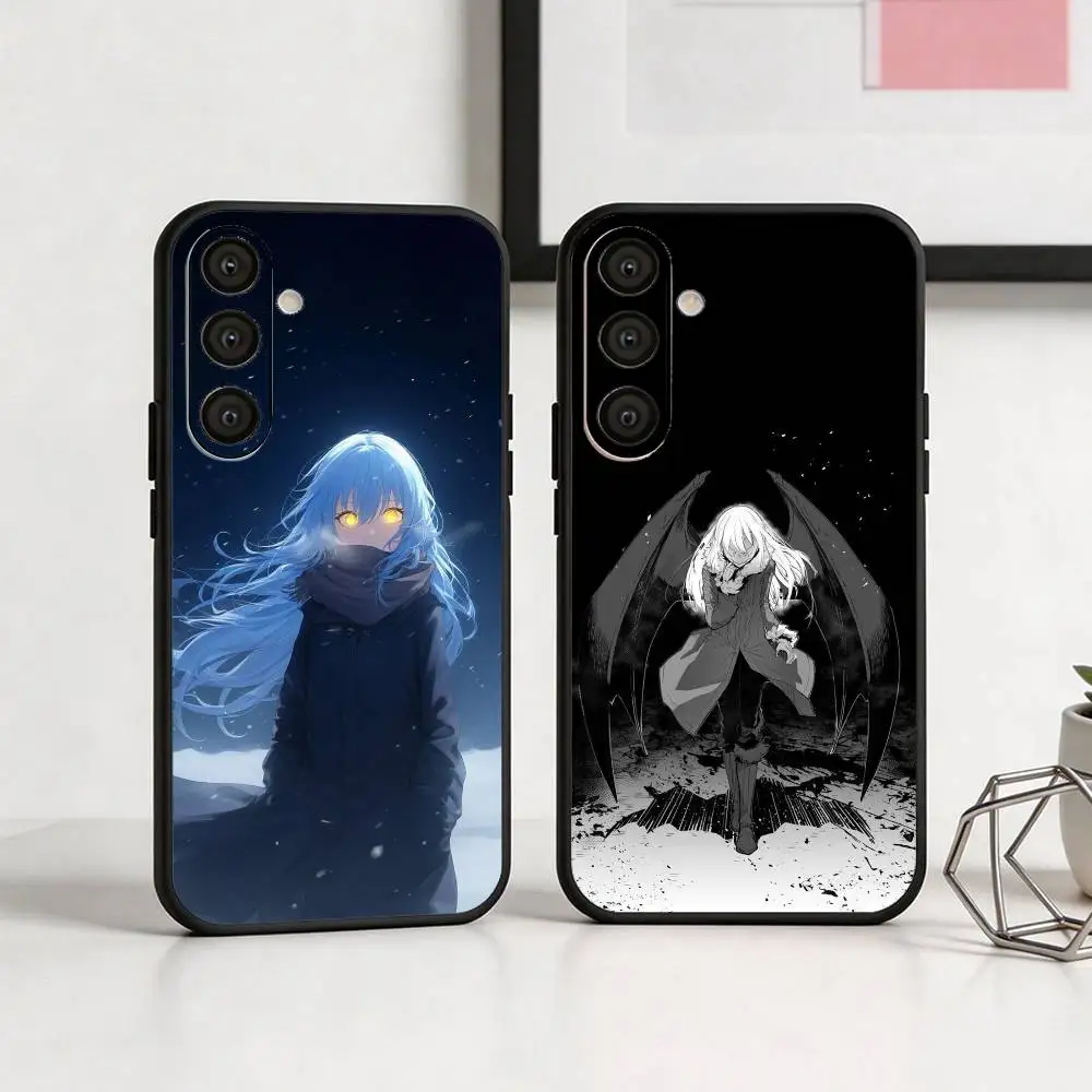 S-Slime-R-Rimuru Anime  Phone Case For Samsung  A73,72,71,53,52,51,22,91,80, Soft Black Cover