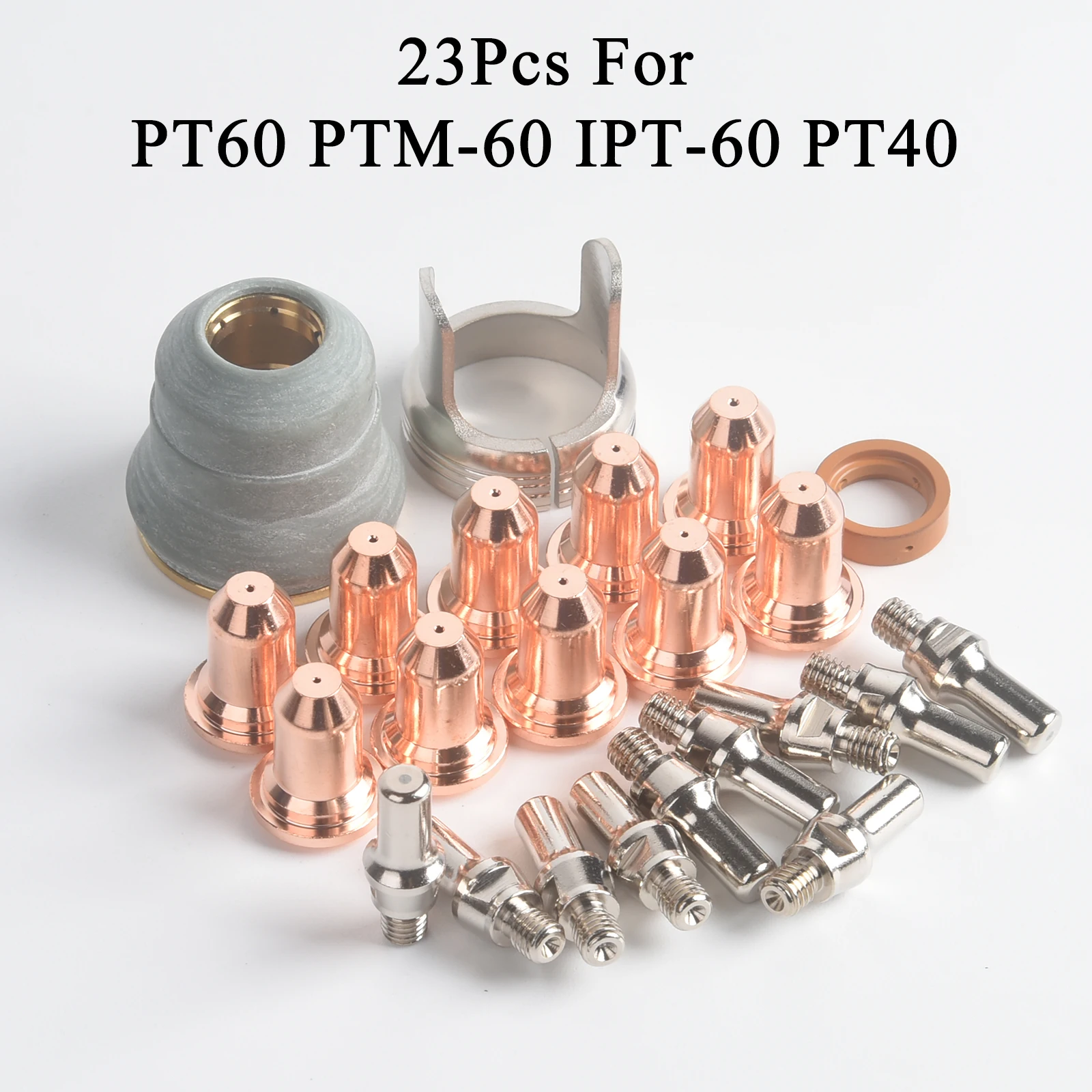 23 шт. плазменная резка IPT-60 PT-60 IPT-40 PT40 наконечник 51313P электродный щит крышка подставка