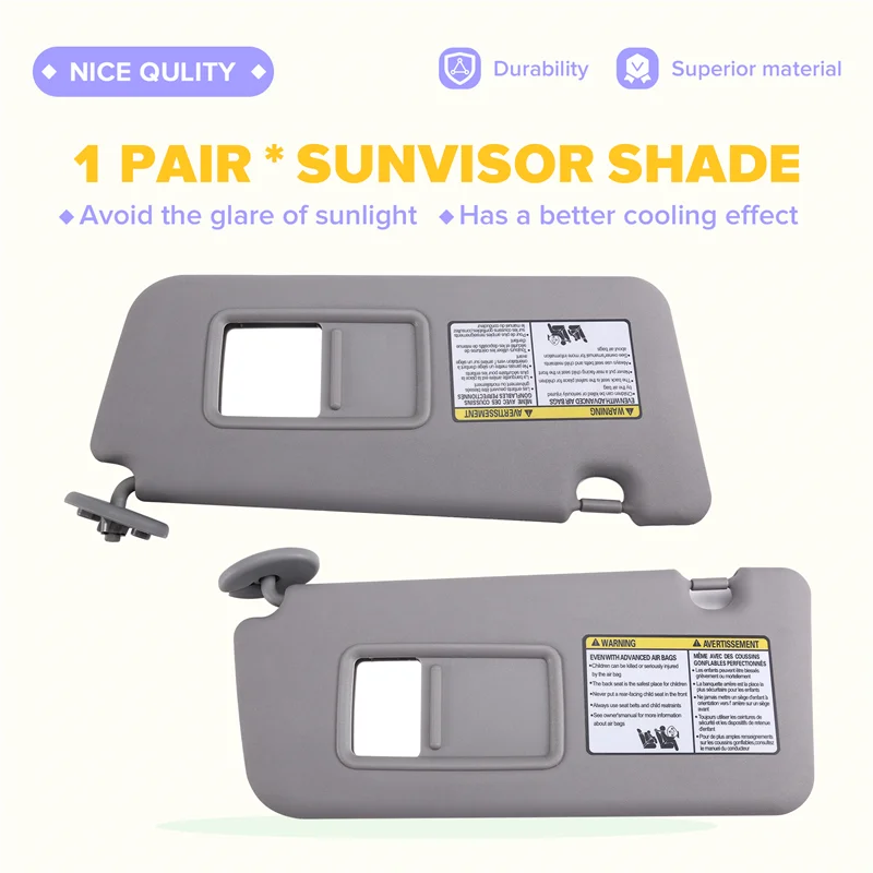 

For Toyota RAV4 2004-2005 Car Driver Sunvisor Shade Accessory Part Number 74320-42420-B0