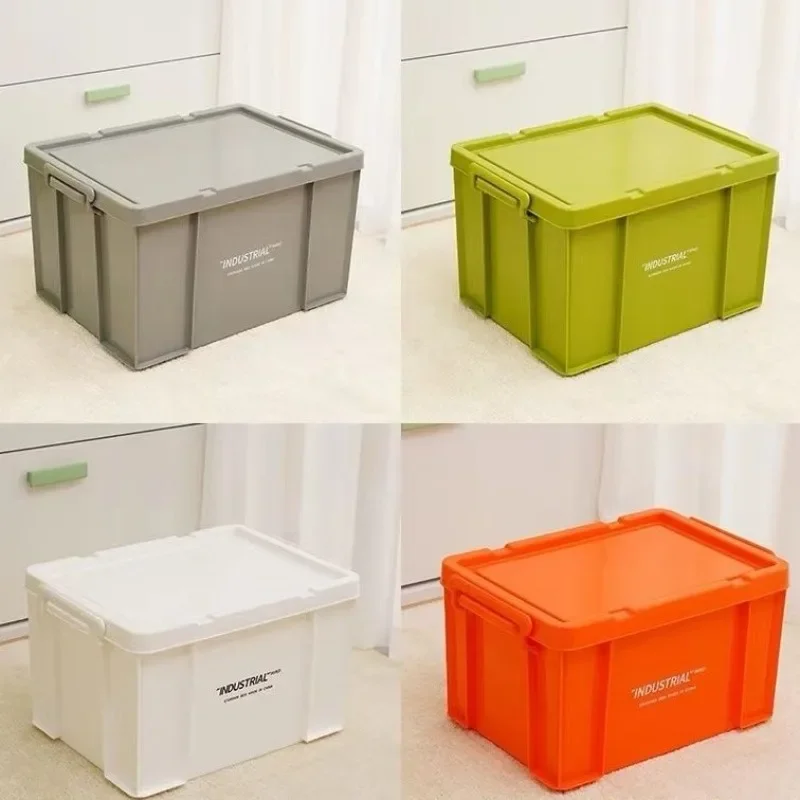 Large Thick Plastic Right Angle Dustproof Organizer Outdoor Camping Storage Box Storage Box Camping Car Trunk Storage Box