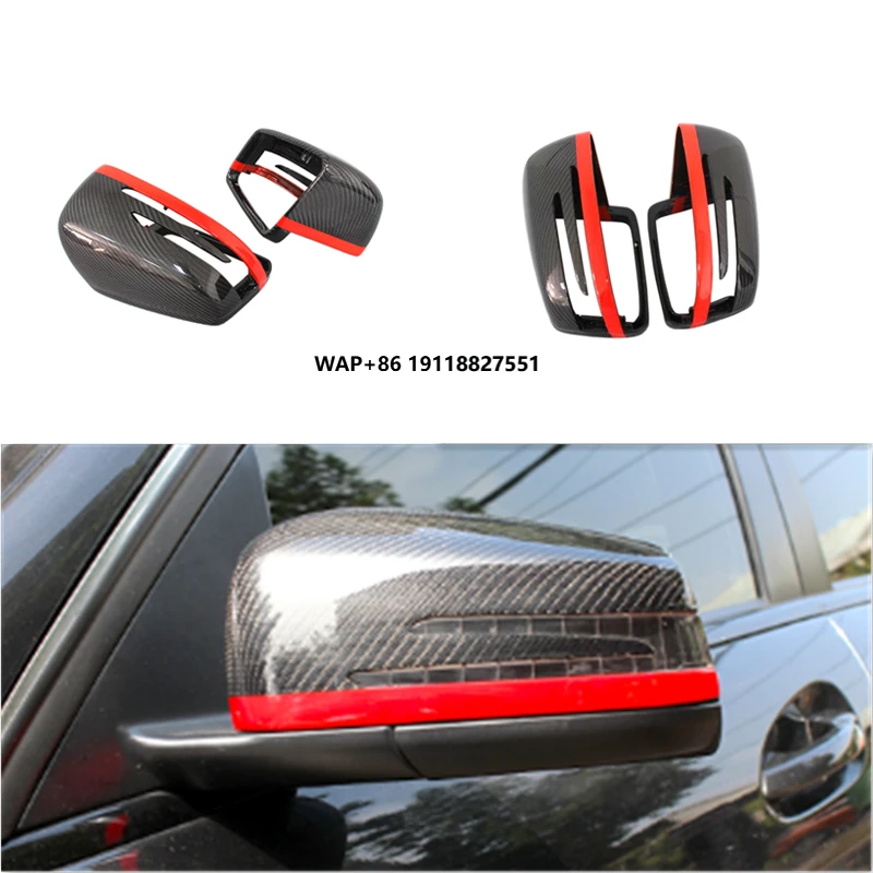 

Накладки на зеркала из карбона в стиле OEM для Mercedes-Benz W176, W246 C-класса, W204 E-класса, W207, W212, W221, GLK X204, GLA, CLS