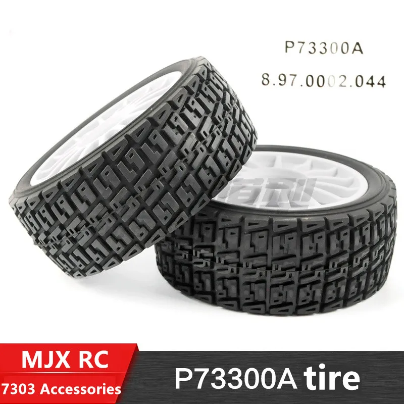 MJX 7303 1/7 RC 자동차 예비 부품 타이어 스윙 암 서보 ESC 컨트롤 쇼크 업소버 스티어링 시트 아머 풀로드 R 버클 너트