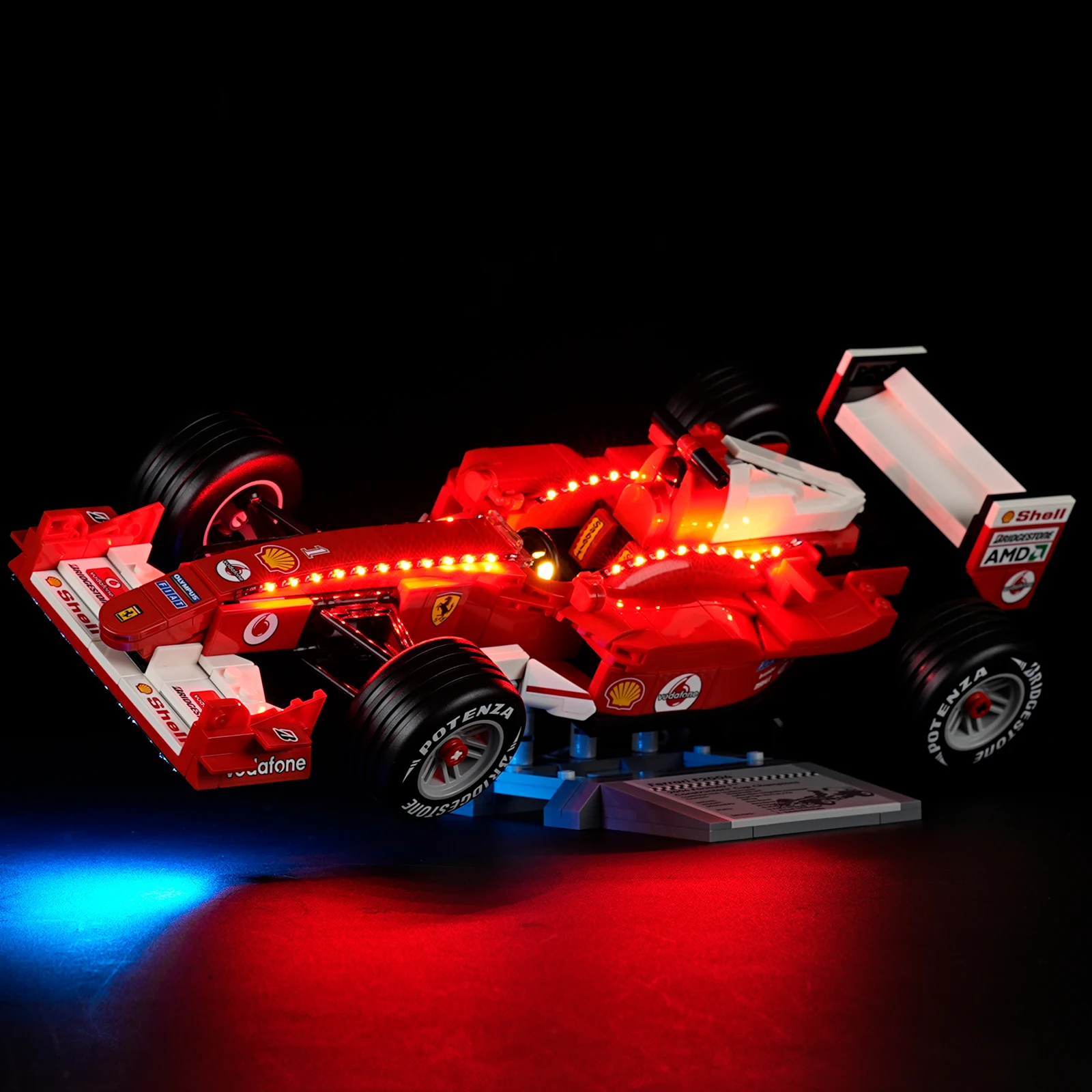 

HPROSPER LED Accessory Light (No Model) For LEGO 11375 Ferrari F2004 Michael Schumacher Easy Install Hidden Wiring