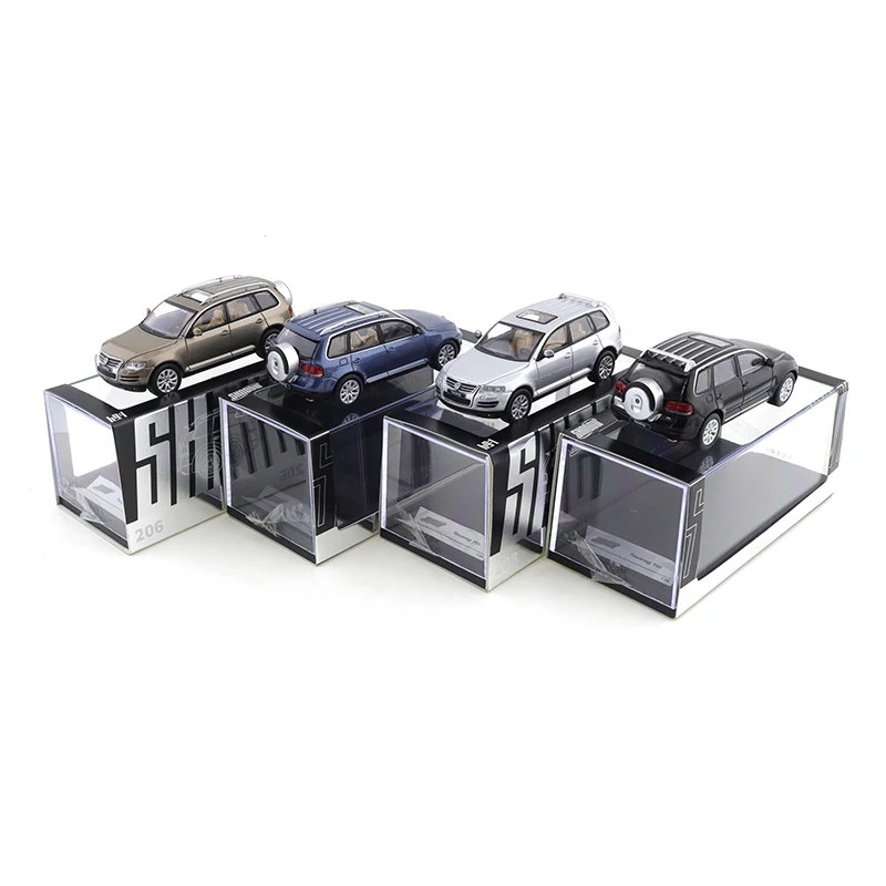 

DCT 1/64 Touareg, версия запасного колеса, модель внедорожника, литые под давлением автомобильные украшения, игрушки Cas, подарочные украшения