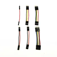 Câble Dupont pour planche à pain de 5cm, 10 pièces, pour ligne Arduino 2.54mm mâle femelle, fil de raccordement Dupont 26awg, connecteur électronique à monter soi-même 3