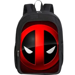 Marvel Deadpool Primary School Boys Personality Print Fashion Backpack Kindergarten Cartoon Anime Baby Large Capacity Backpack