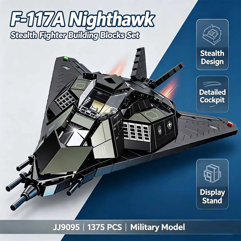 creative-jj9095-f-117a-nighthawk-stealth-fighter-building-blocks-military-aircraft-model-assembly-moc-toy-with-stand-gift-adult