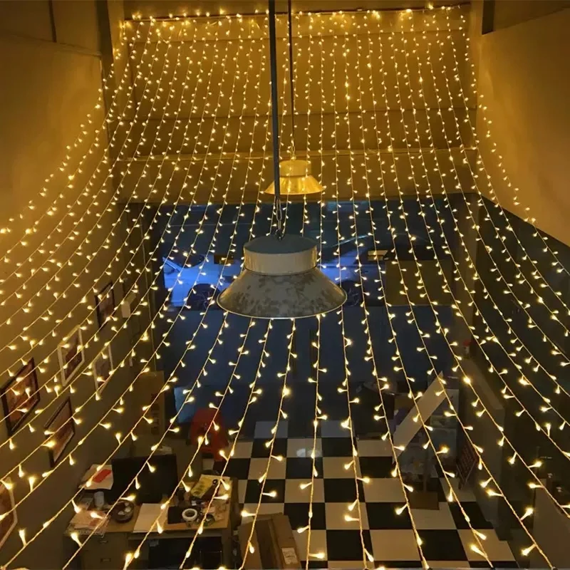 50M/5M LED Fairy String Light Battery Powered String Lighting Outdoor Indoor Garden Lights Christmas Tree Wedding Party Decor