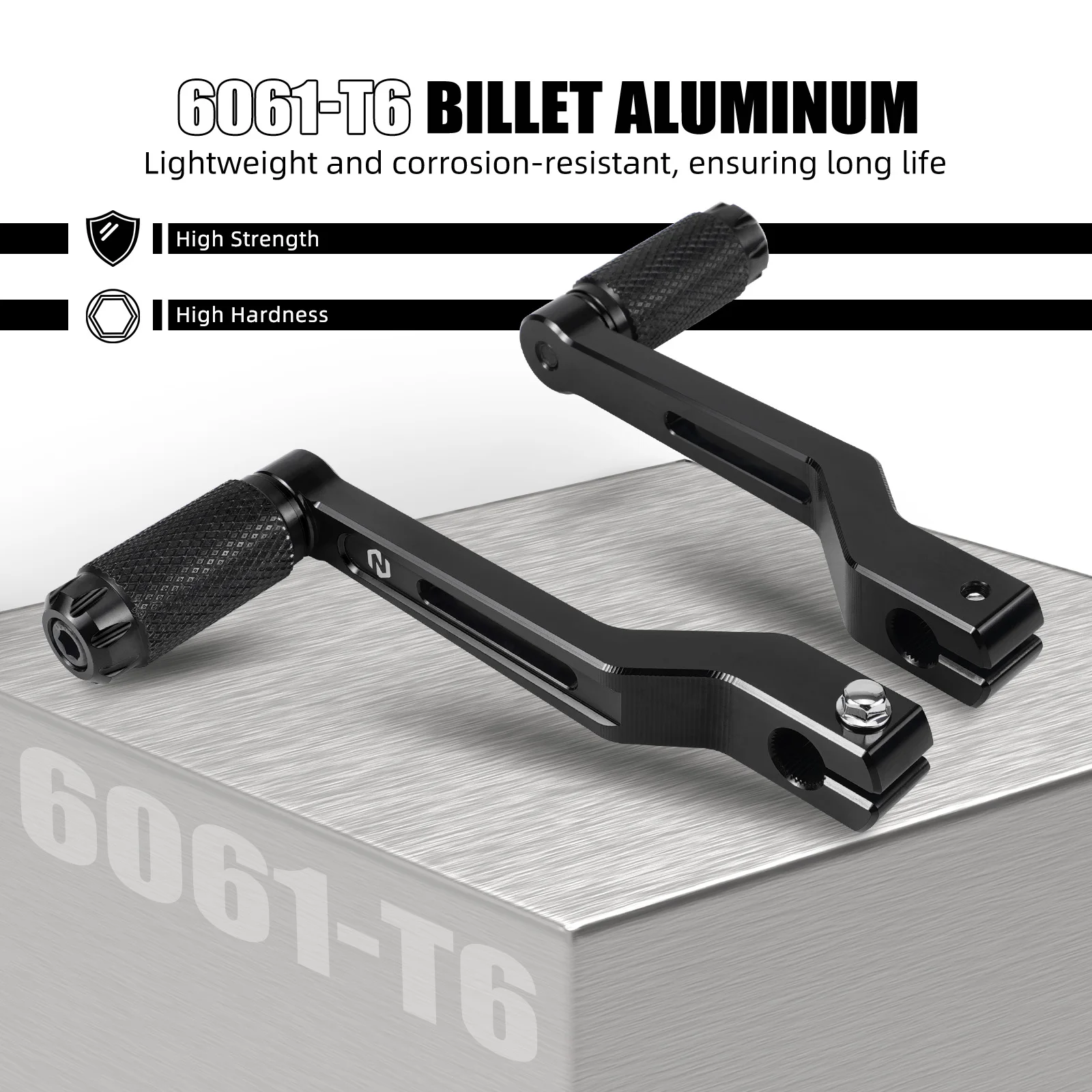 Für Harley Road Glide Street Glide FLHX /Special 2017-2023 Fahrer-Fußbrett Beifahrer-Fußbrett Hinterer Bremshebel Schalthebel – Detail 23