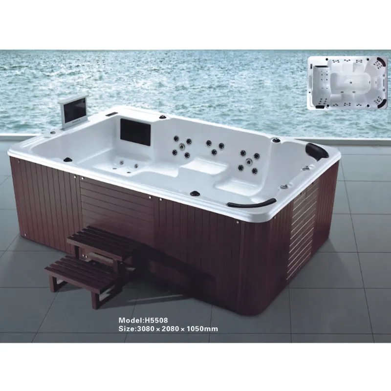 Acrylic Massage Function Hot Tub swim spa Outdoor Swim Pool Spa