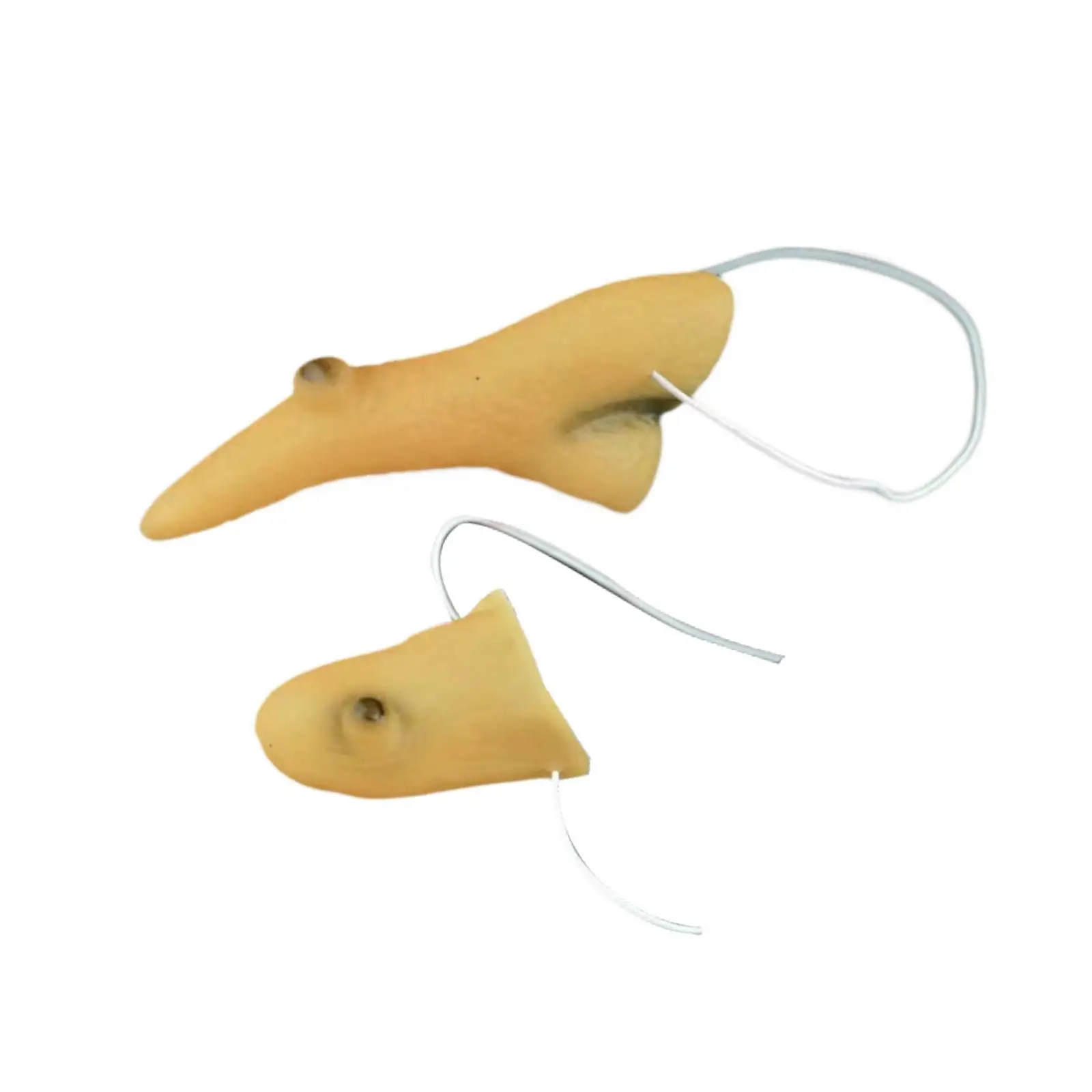 Adults Halloween Witch Fake Nose and Chin Set Vinyl Costume Masquerade Party Favors for Cosplay Events