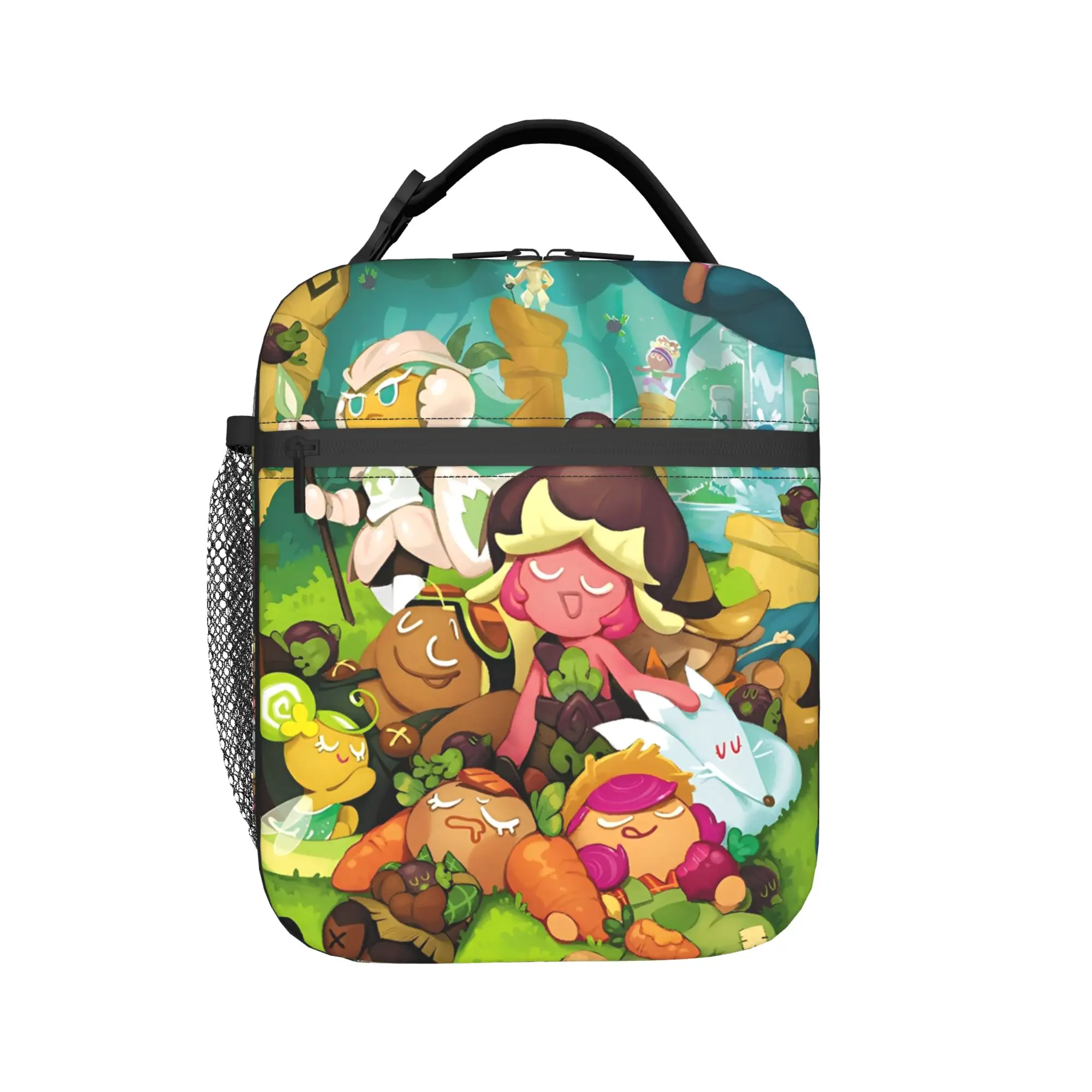 Cookie Run Kingdom Lunch Bag  Leisure Lunch Box For Child  Office Cooler Bag Oxford Thermal Lunch Bags