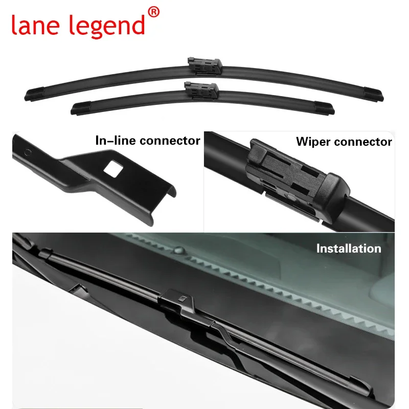 Car Wiper Blade Front Window Windscreen Windshield Wipers Blades Auto Accessories For Volkswagen Passat B8 26"+19" 2016-2022