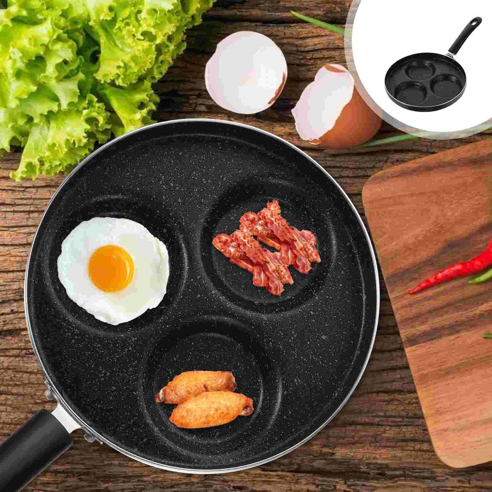 Frying Pan Mold Multi hole Sub packing Plate Mini Induction Tray Aluminum Alloy Smooth Edges Wear resistant Bottom Even