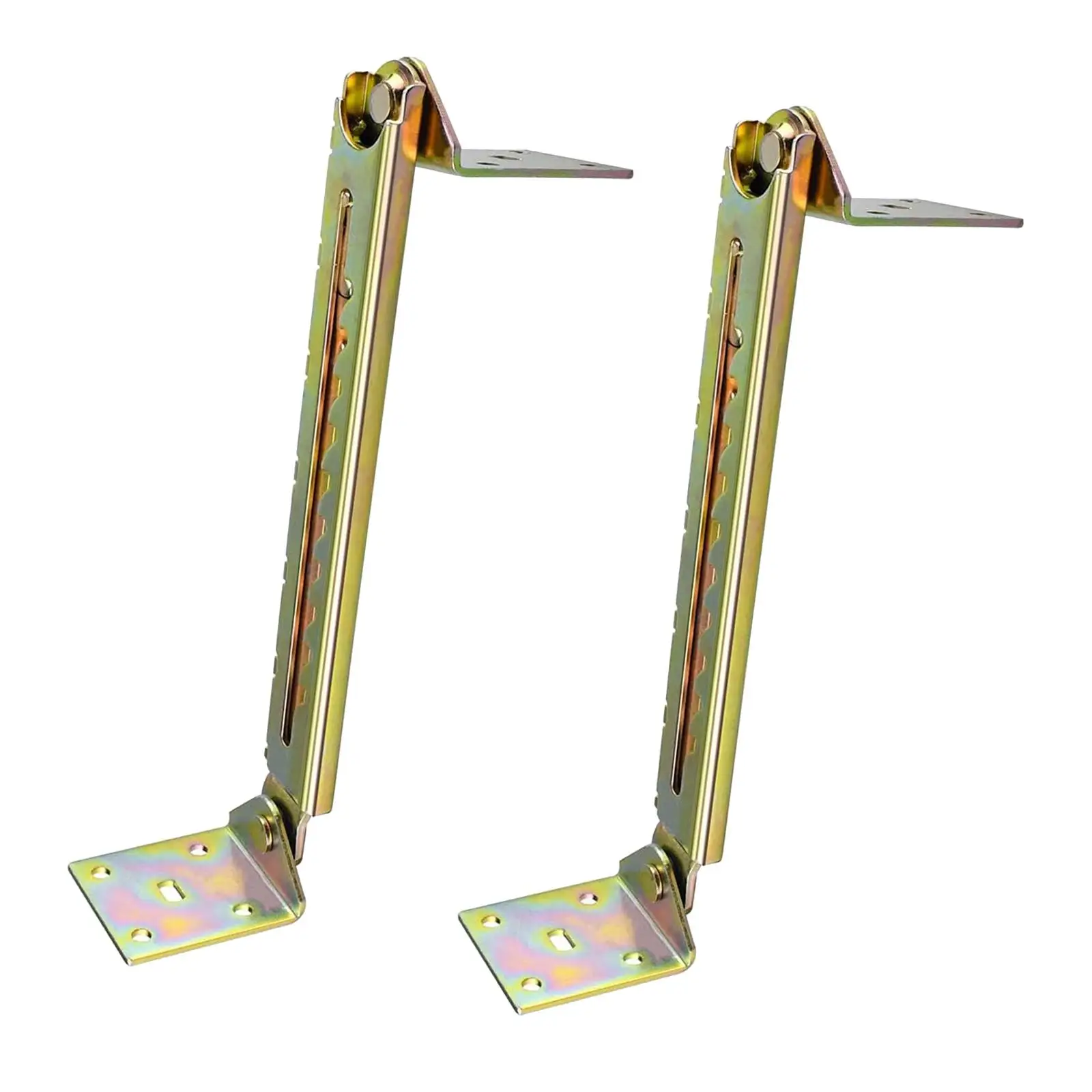 2Pcs Lifting Rod Hinge Hardware Adjustable Angle Mechanism Hinge for Desk Lids Lecture Tables Wardrobe Door Adjusting Sofa Back