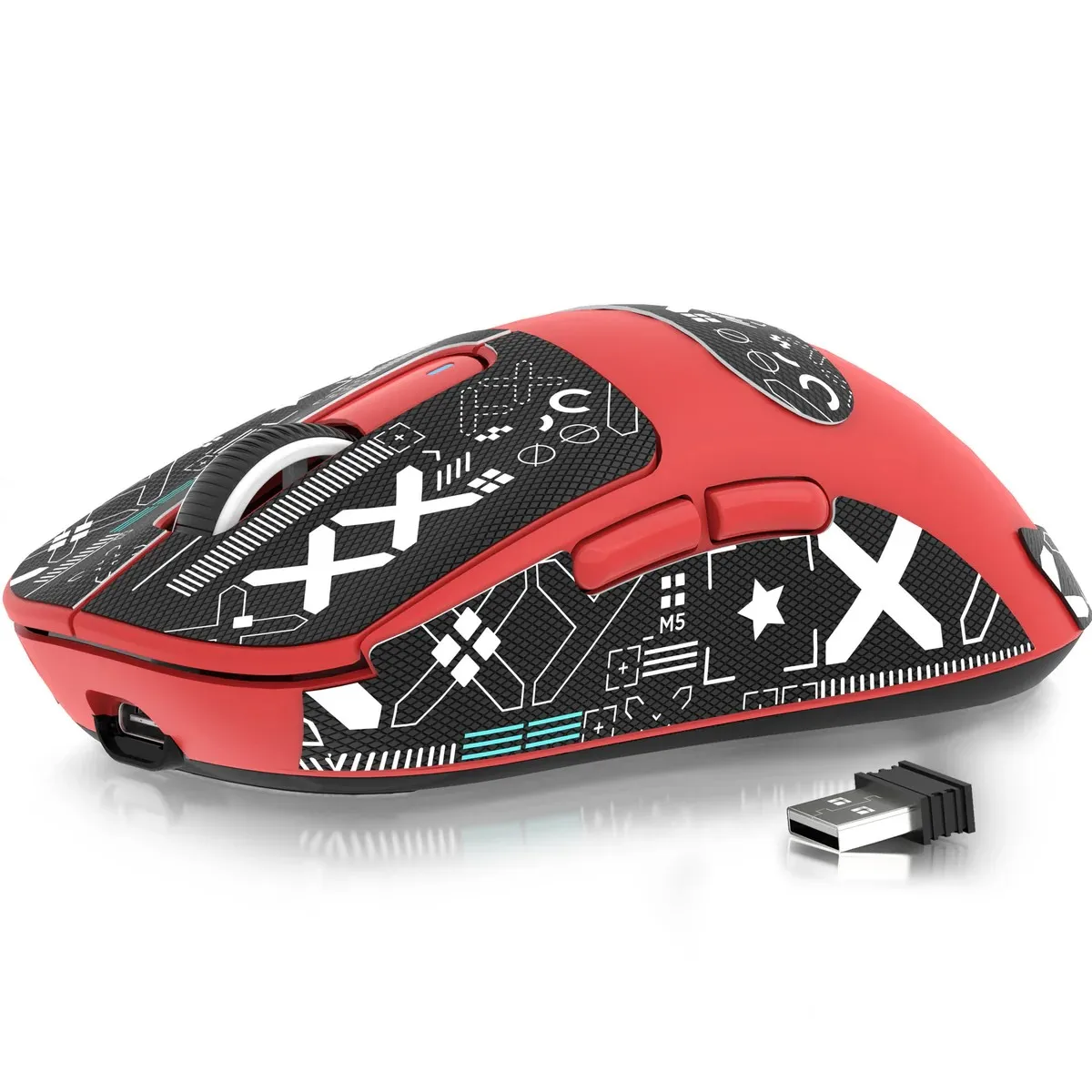 

Open Box Used Product PYLV X3/X3PRO Wireless Gaming Mouse, Tri-Mode, Lightweight, PAW3395 Sensor for Gamer