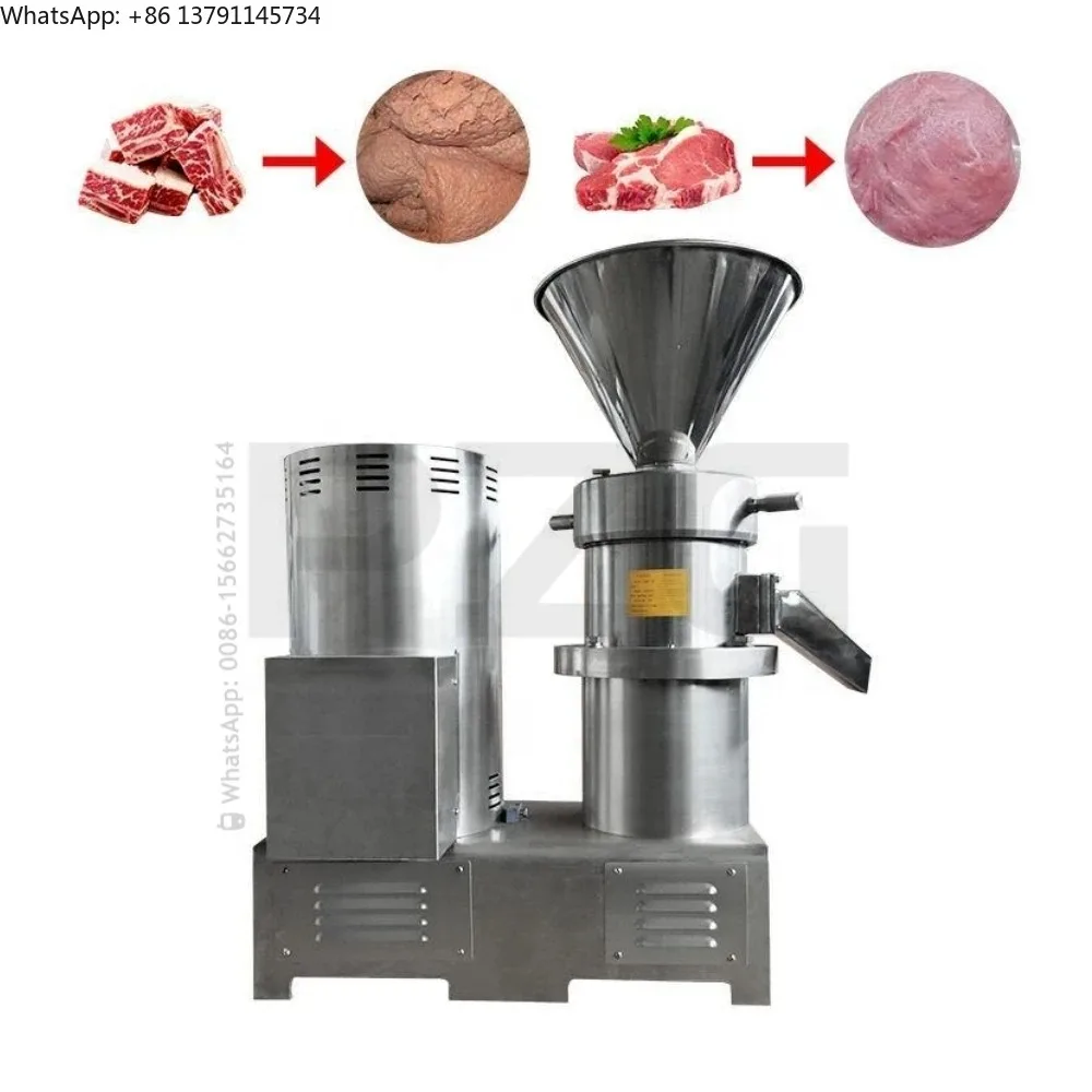 

Stainless Steel Split Multifunctional Colloid Mill Industrial For Ketchup Chili Sauce Sesame Peanut Butter Making Machine