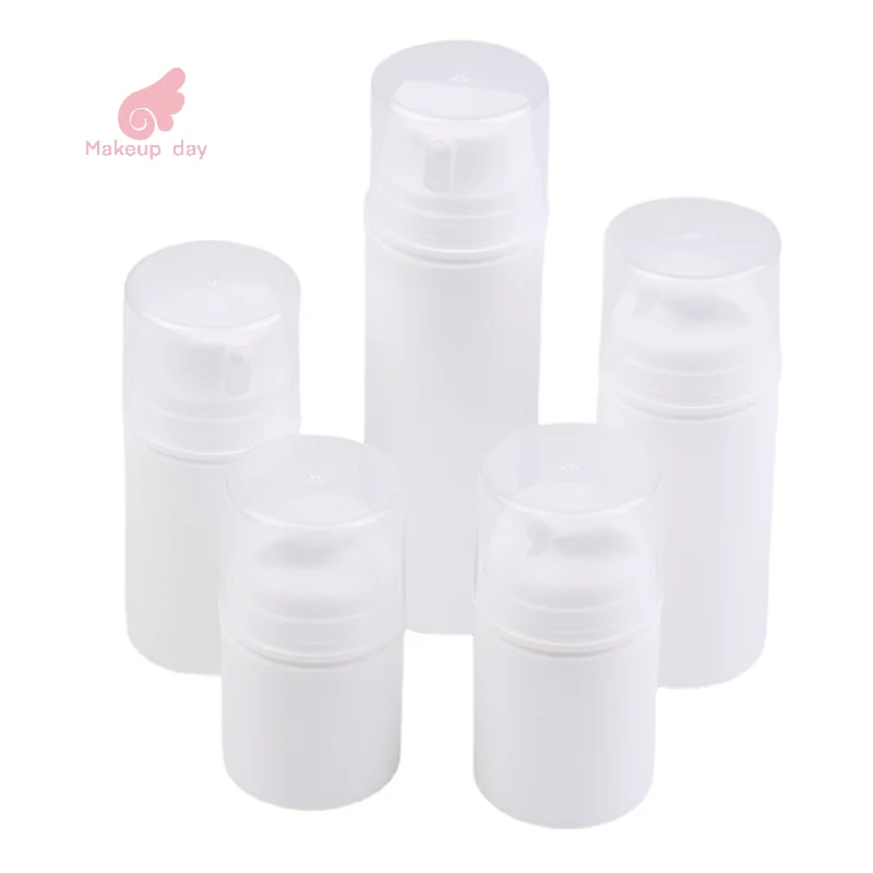 

Refillable Empty Pump Bottles Plastic Mini Lotion Vacuum Cosmetic Containers Travel Emulsion Dispenser 35/50/75/100/150/200g