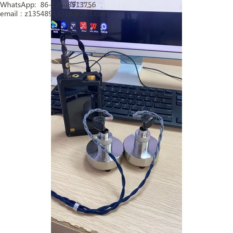 IEC711 Artificial Ear IEC60318-4 Ear Simulator Precision Base Headphone Frequency Response Testing Coupler