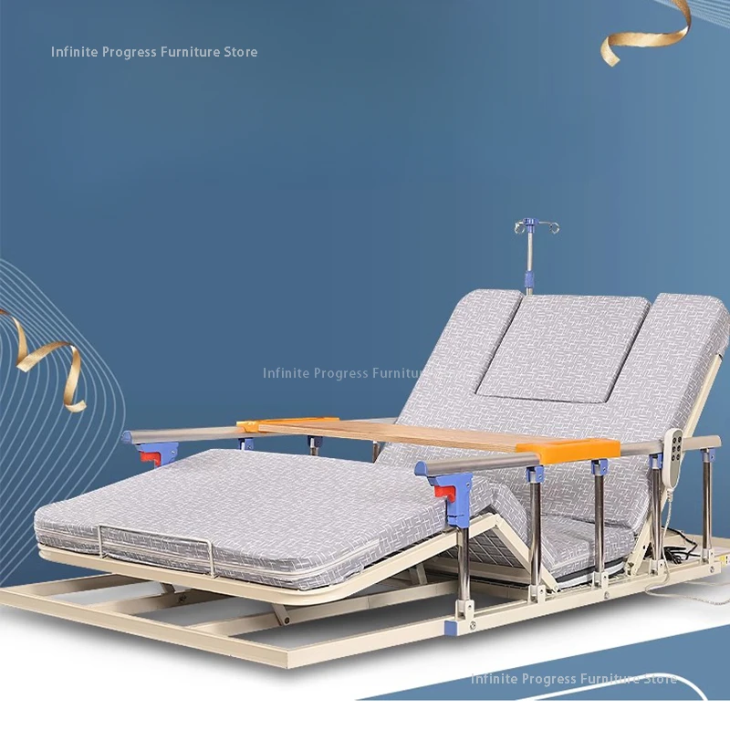 

Электрическая кровать для пожилых людей, автоматическое подъемное кресло для домашнего ухода, регулируемый матрас с поддержкой спины для прикожих к постели пациентов
