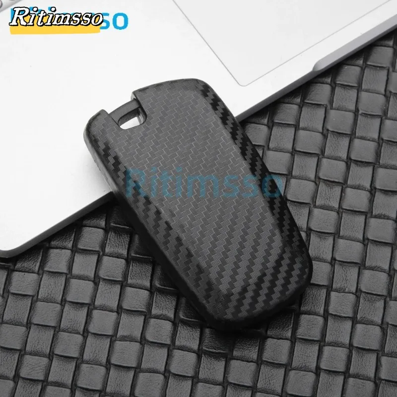 Carbon ABS Car Remote Key Case Cover For BMW 1 2 3 4 5 6 7 Series X1 X3 X4 X5 X6 F36 F25 F26 F30 F34 F10 F07 F20 Z10 G30 F15 F16