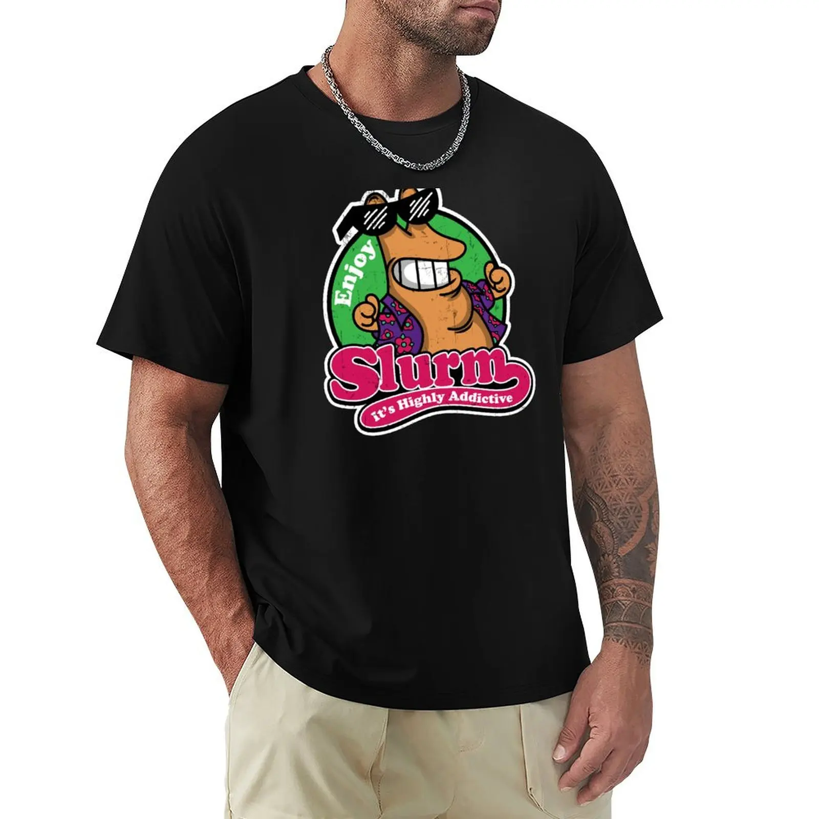Enjoy Slurm T-Shirt Work Utility Casual Tee Shirt