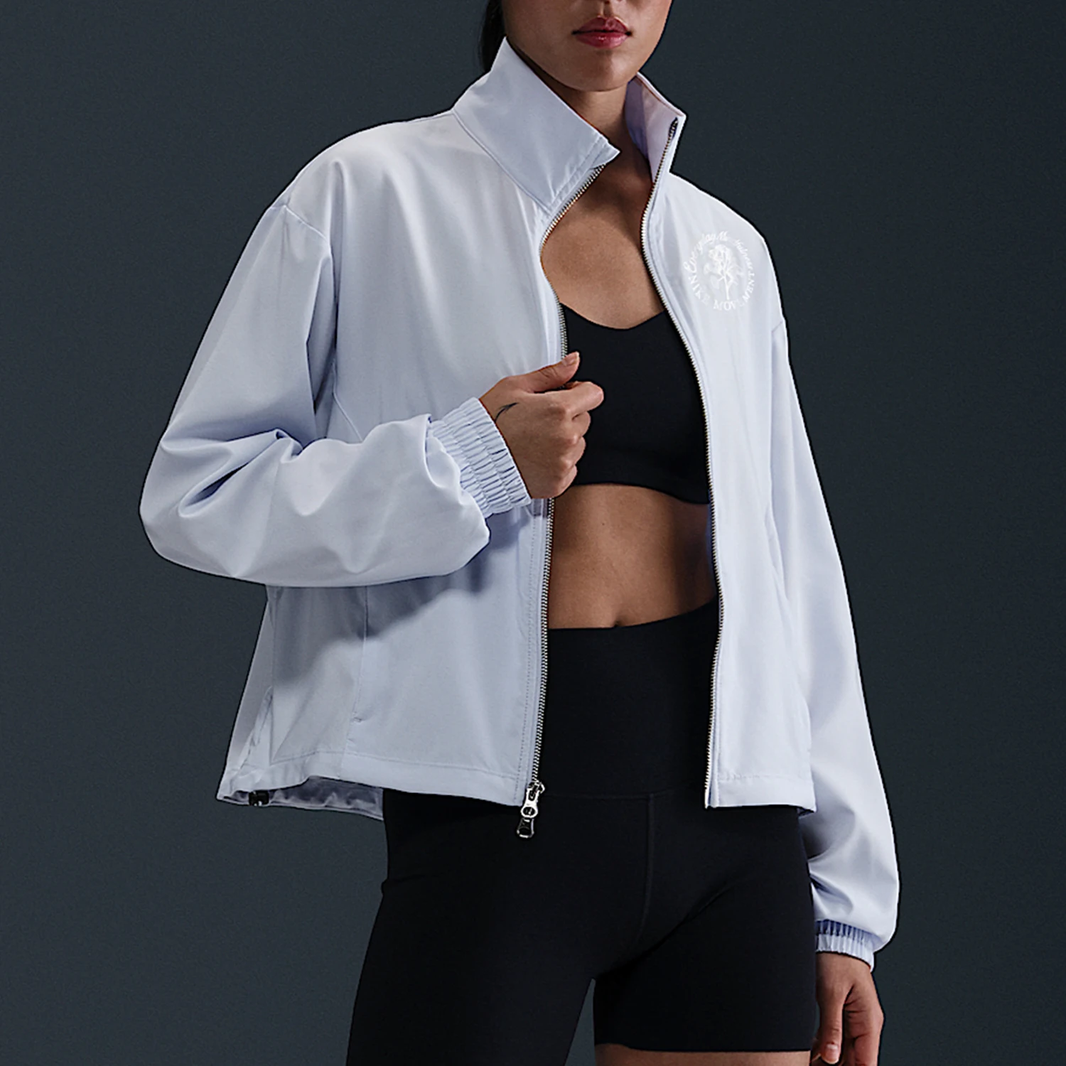 nike-authentic-dri-fit-women's-running-short-zipper-stand-collar-woven-jacket-hv5010-085