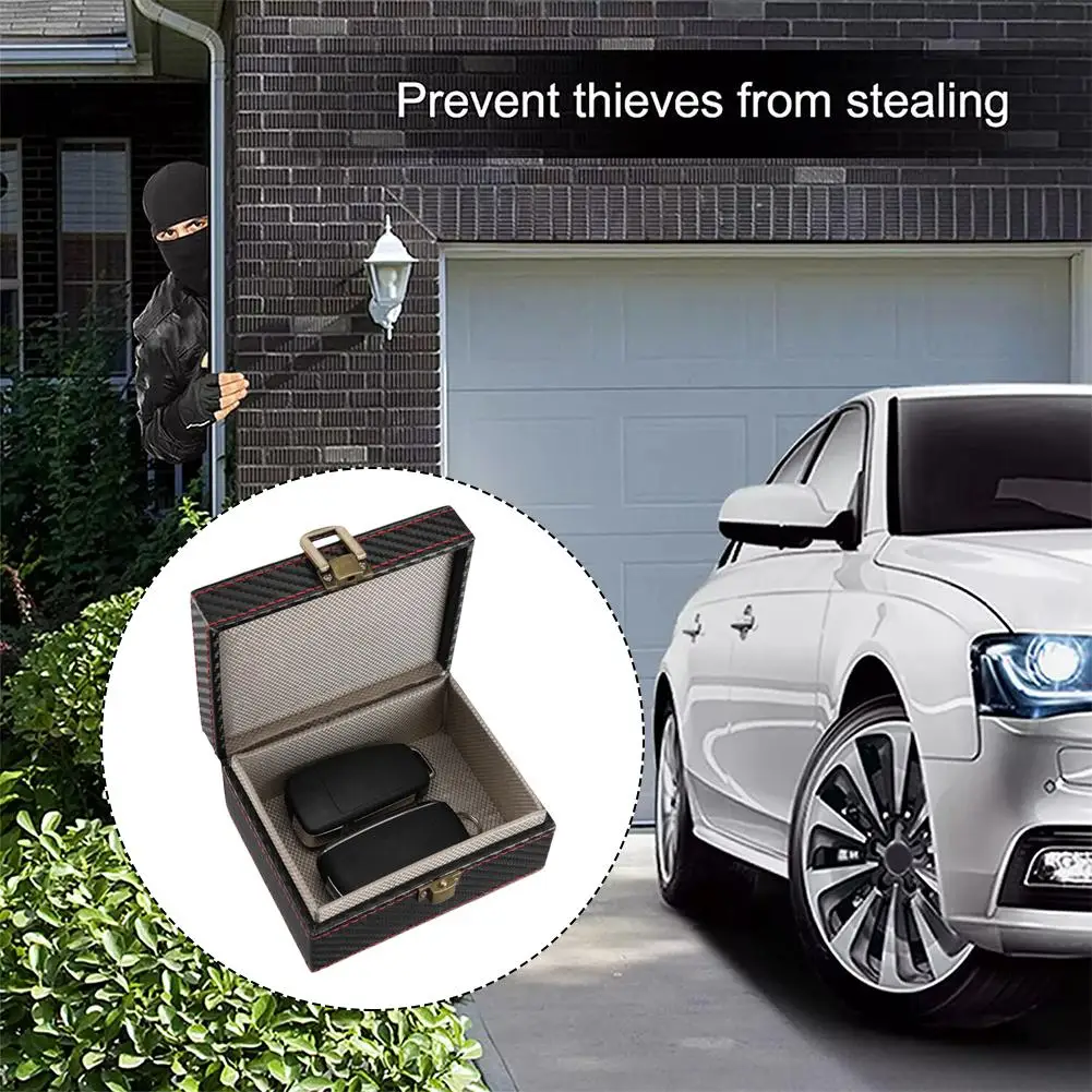 

1 шт., коробка для мобильного телефона, автомобильный блокировщик сигнала без ключа, противоугонная коробка, брелок для ключей, защитная защита от радиации, Фарадей B4L3