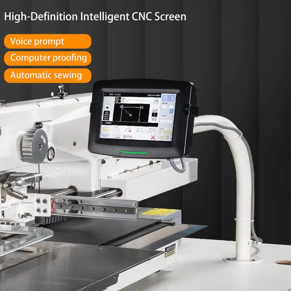 YJC-3520H Industrial Automatic Leather Strap Sewing Machine for Apparel High-End Product Sewing