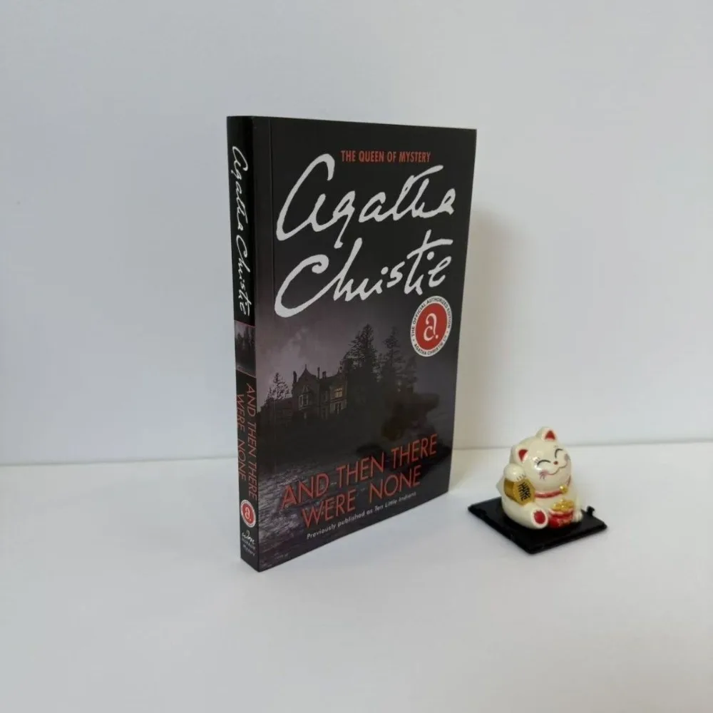 

And Then There Were None by Agatha Christie Classic Island Murder Mystery Ten Little Soldiers Crime Thriller Novel