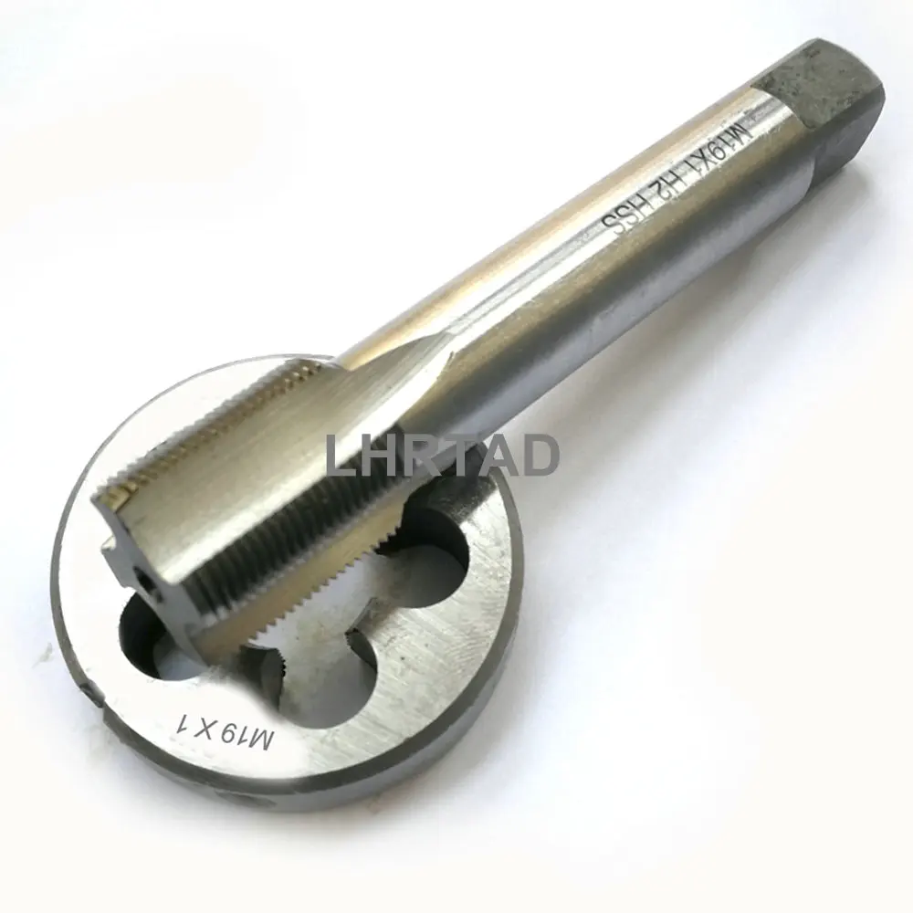 Imagem -05 - Rosca Fina Tap Die Grupo Torneiras Metric Plug Redondo Morre Ferramentas Manuais M17 M18 M19 M20 M17 M18 M19 M20