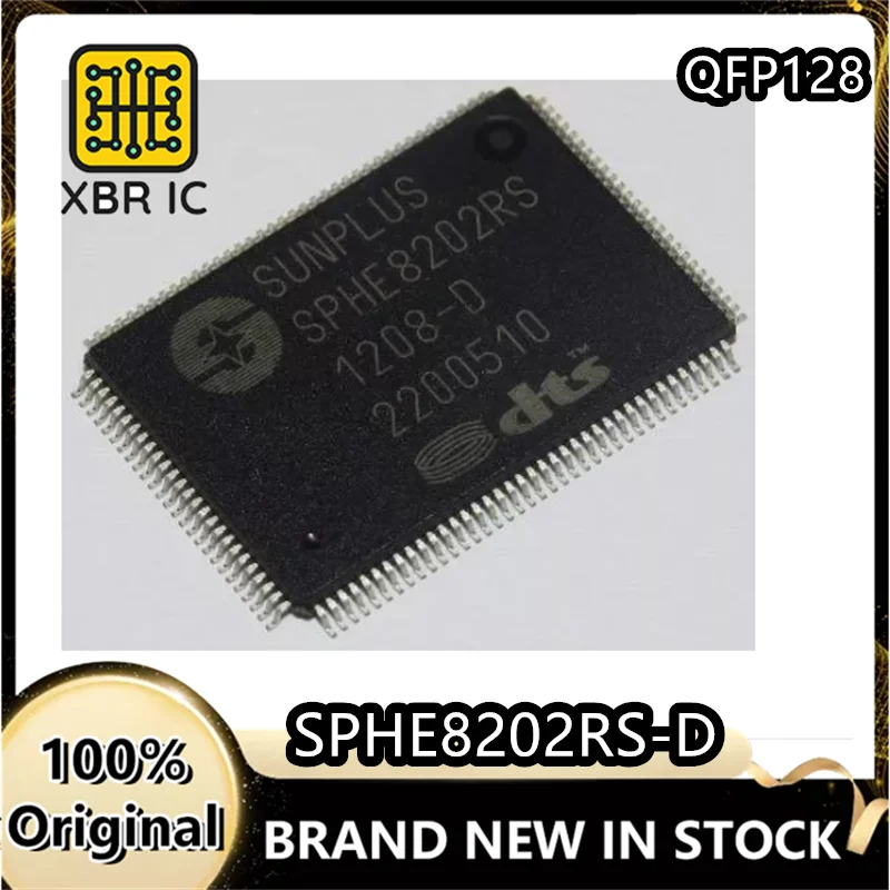 

(4/10 pieces) SPHE8202RS SPHE8202RS-D QFP-128 decoding IC circuit chip brand new original authentic spot fast delivery