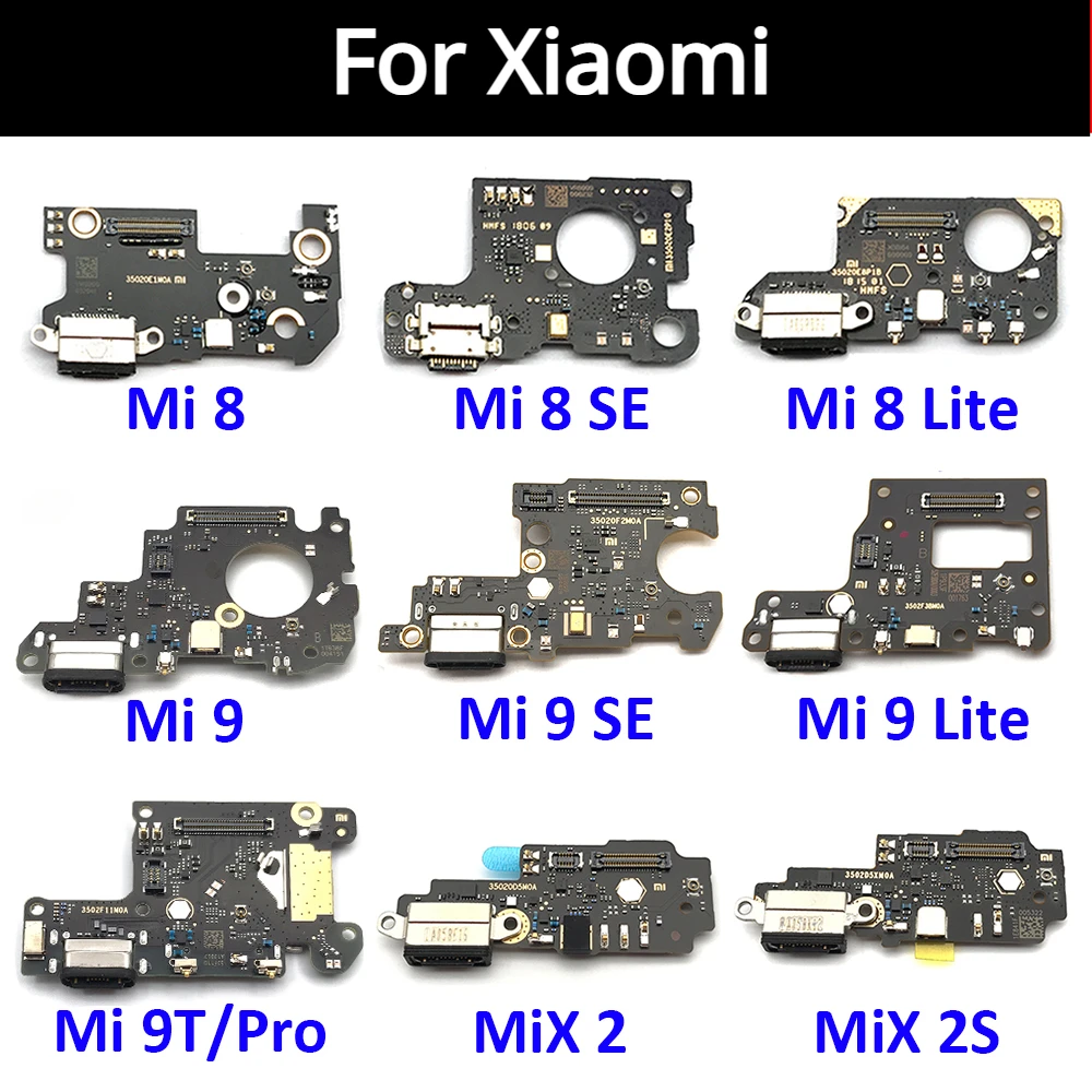 

Высококачественный гибкий шлейф зарядного устройства для Xiaomi Mi 8 9 10 11 10T Lite 9 SE 9T Pro Mix 2 2S, разъем USB, гибкий кабель для зарядки