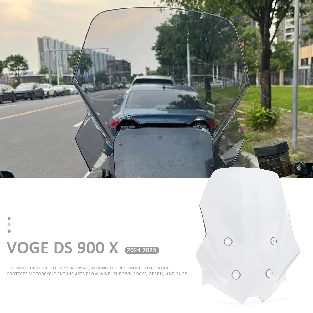 

Windscreens Windshield DS900X Motorcycle Accessorie Wind Deflectors Viser Visor For VOGE DS 900X 900DSX 900 DSX DSX900 2024 2025