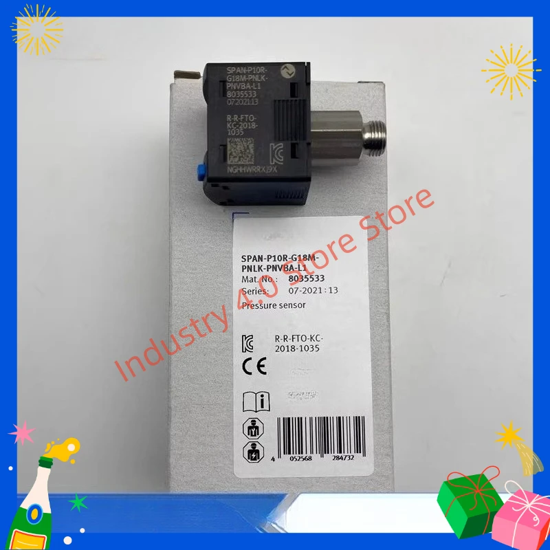 

New 610405 SPAN-P2R-R18M-PNLK-PNVBA-L1 pressure transducer in box
