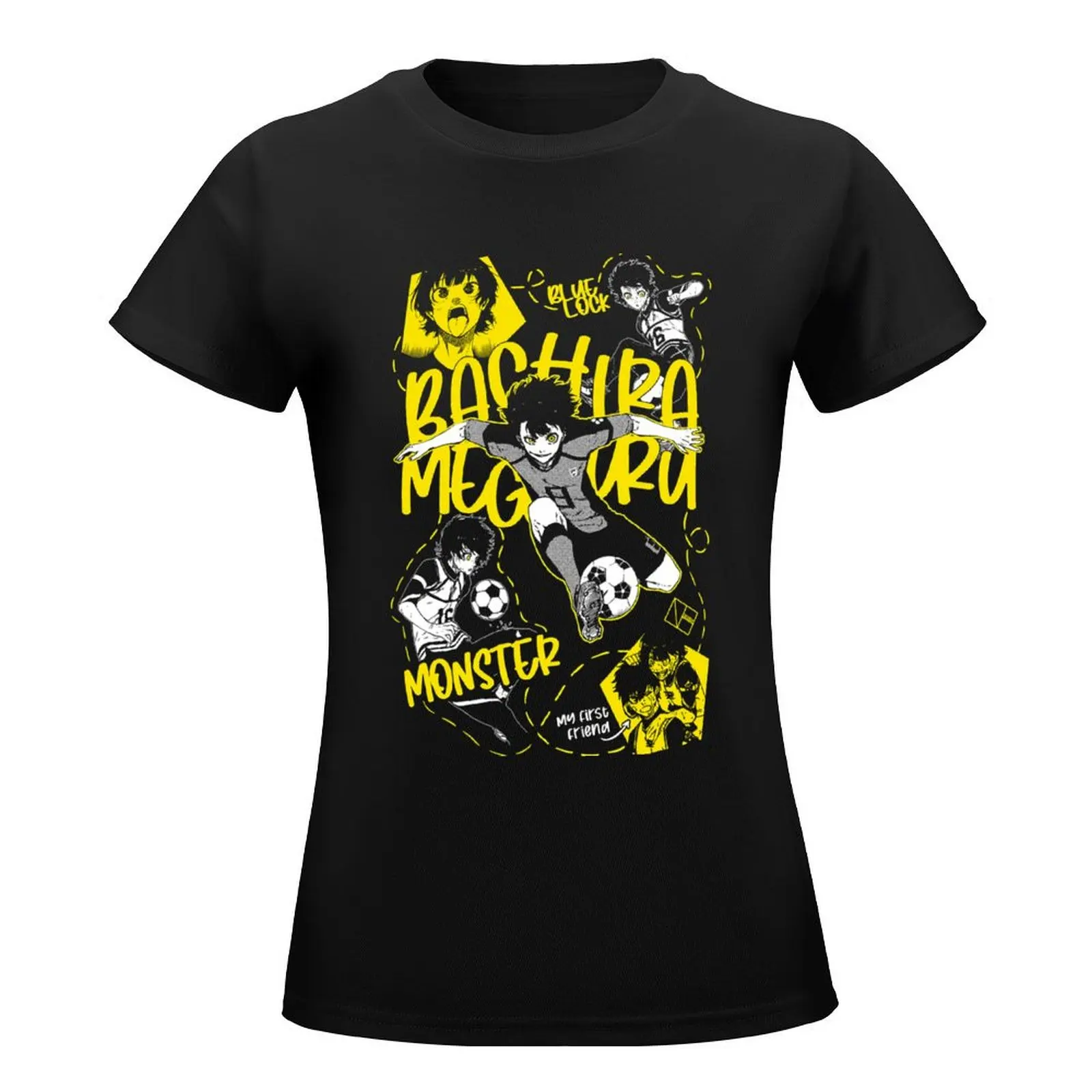 BACHIRA MEGURU - BLUE LOCK T-Shirt new edition funny t-shirts for Women pack