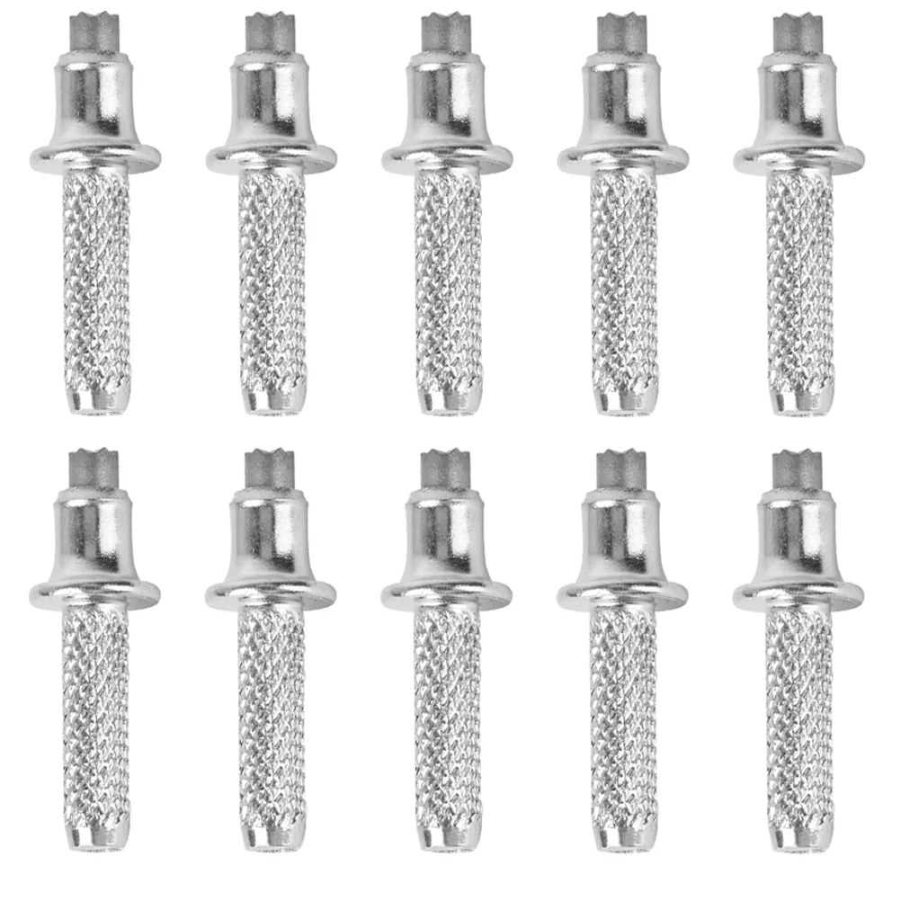 

10 Pcs Replacement Tip for Mountaineering Trekking Pole Walking Accessories Tungsten Steel