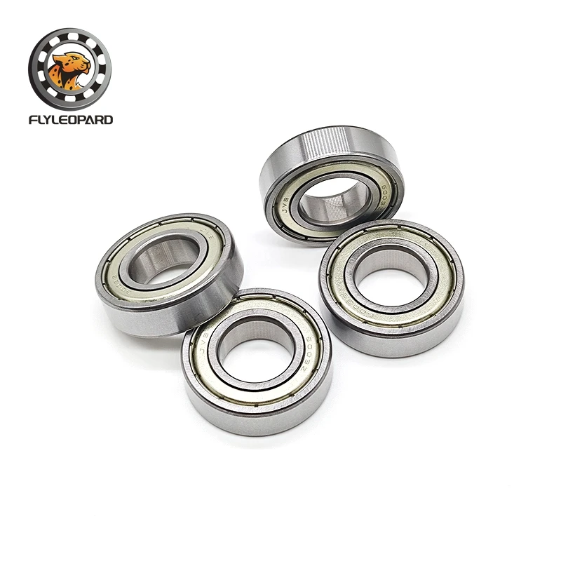 2PCS 6003ZZ High-speed Precision Silent Motor Ball Bearing Deep Groove Iron Cover Sealed Bearing 17x35x10mm 6000 6001 6002 ZZ